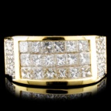18K Gold 2.79ctw Diamond Ring
