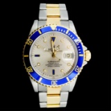 Rolex 40MM Submariner 18K & Stainless Steel Watch