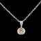 14K Gold 0.27ctw Fancy Colored Diamond Pendant