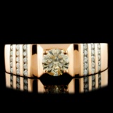 14K Gold 0.84ctw Diamond Ring