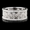 18K White Gold 0.95ct Diamond Ring