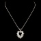 14K Gold 0.64ctw Diamond Pendant