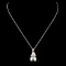 18K Gold 9.40MM Pearl & 0.03ctw Diamond Pendant