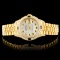 Rolex DateJust 18K YG 1.50ct Diamond Ladies Watch