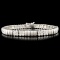 14K Gold 2.82ctw Diamond Bracelet