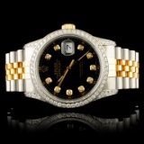 Rolex DateJust 1.50ctw Diamond 36MM Wristwatch