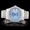 Rolex SS DateJust Diamond 36mm Wristwatch