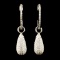 14K Gold 0.86ctw Diamond Earrings