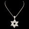 14K Gold 2.99ctw Diamond Pendant