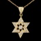 18K Gold 1.08ctw Diamond Pendant