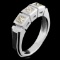 18K Gold 0.65ctw Diamond Ring