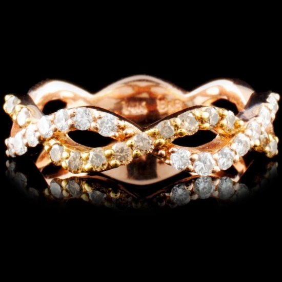 14K Gold 0.50ctw Fancy Color Diamond Ring