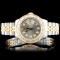 Rolex YG/SS DateJust Ladies Diamond Wristwatch