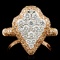 14K Gold 1.64ctw Diamond Ring