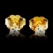 14K Gold 0.19ctw Diamond Earrings