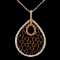 14K Gold 0.60ctw Diamond Pendant