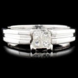 18K Gold 0.25ctw Diamond Ring