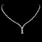 14K Gold 0.46ctw Diamond Necklace