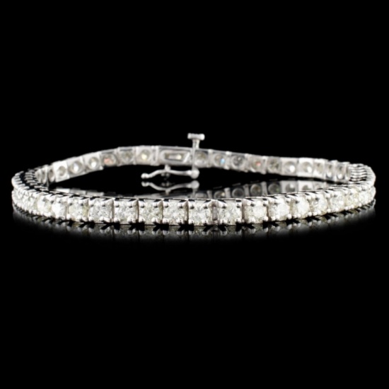 14K Gold 5.00ctw Diamond Bracelet