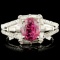 18K Gold 1.94ct Spinel & 0.56ctw Diamond Ring