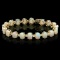 14k Gold 18.00ct Opal & 1.45ct Diamond Bracelet