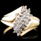 14K Gold 0.50ctw Diamond Ring