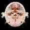 14K Gold 8.51ct Morganite & 1.00ctw Diamond Ring