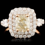 18K Gold 2.11ctw Diamond Ring