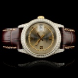 Rolex DateJust 1.50ctw Diamond 36MM Wristwatch