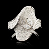 18K Gold 1.92ctw Diamond Ring