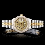 Rolex DateJust Diamond Ladies Watch