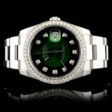 Rolex DateJust 116200 SS 1.35ct Diamond 36MM Watch