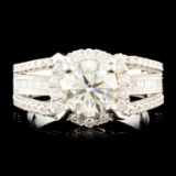 18K Gold 2.17ctw Diamond Ring