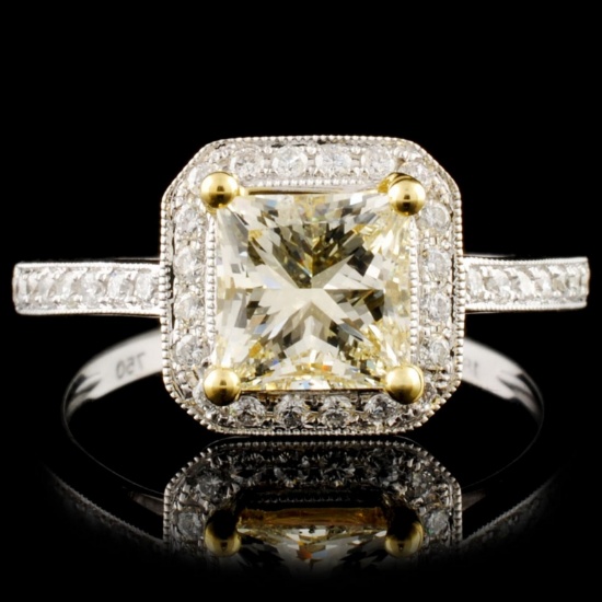 18K Gold 1.79ctw Diamond Ring