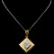 18K Yellow Gold 1.43ctw Diamond Pendant