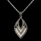 14 Gold 1.22ctw Diamond Pendant