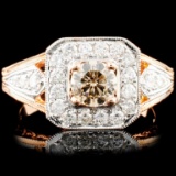 14K Gold 0.94ctw Diamond Ring