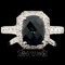 18K Gold 2.50ct Tourmaline & 0.80ctw Diamond Ring