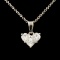 14K Gold 0.42ctw Diamond Pendant