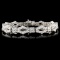 18K Gold 8.12ctw Diamond Bracelet