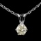 14K Gold 0.25ctw Diamond Pendant