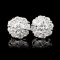 18K White Gold 1.16ctw Diamond Earrings