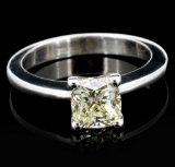 18K White Gold 1.21ct Diamond Solitaire Ring