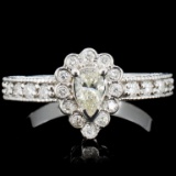 18K Gold 1.00ctw Diamond Ring