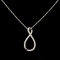 14K Gold 0.14ctw Diamond Pendant