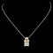 14K Gold 0.17ctw Diamond Pendant