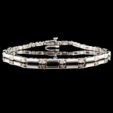 14K Gold 0.57ctw Diamond Bracelet