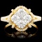 14K Gold 1.45ctw Diamond Ring