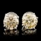 14K Gold 2.06ctw Diamond Stud Earrings