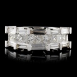 18K White Gold 1.20ctw Diamond Ring